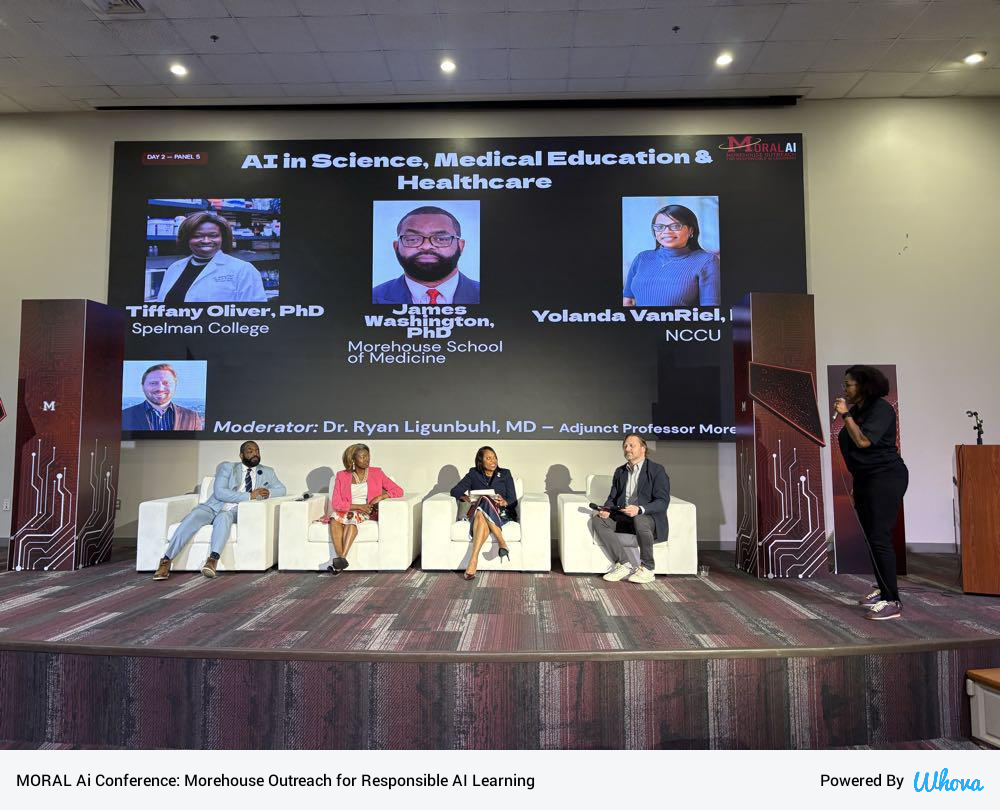 MORAL AI Conference panel on AI in science, medical education, and healthcare
